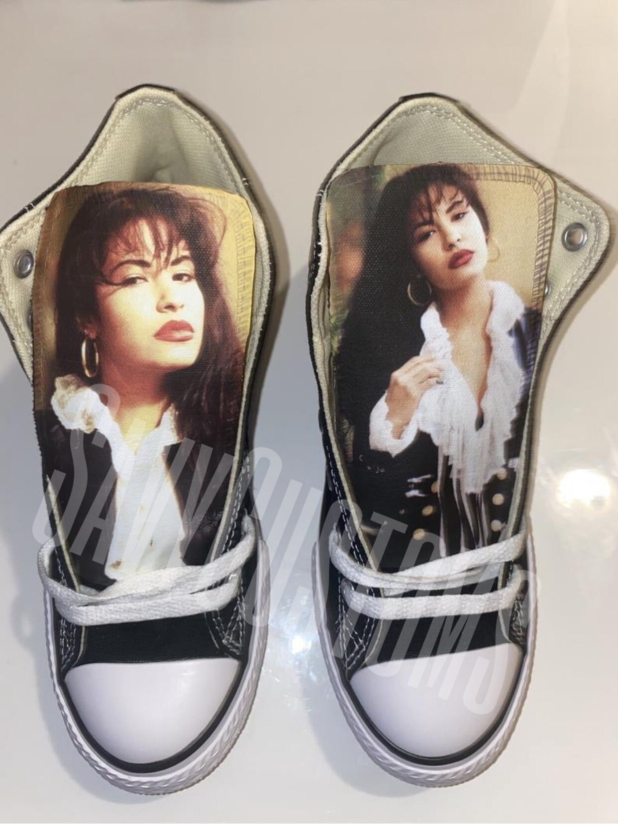 knee high pink converse