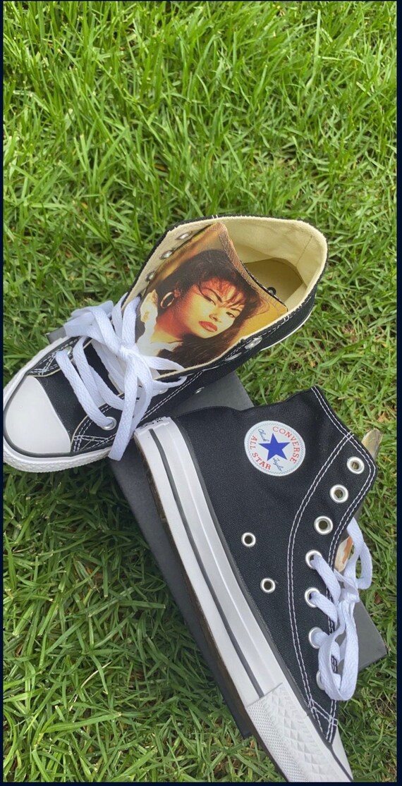 custom selena converse