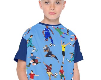 Gepersonaliseerde voetbalsportshirt voor kinderen Paascadeau