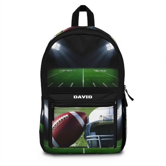 Football Backpack for Kids Personalized Backpack Superbowl Etsy