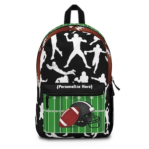 Kids personalized Football  Player themed Backpack / back to School backpackEaster Gift
