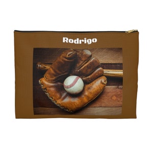 Personalized Baseball fan Pencil Case | Back to school  Boys Pencil Pouch | School Pouch | Unique Kids Gifting Idea.Easter Gift