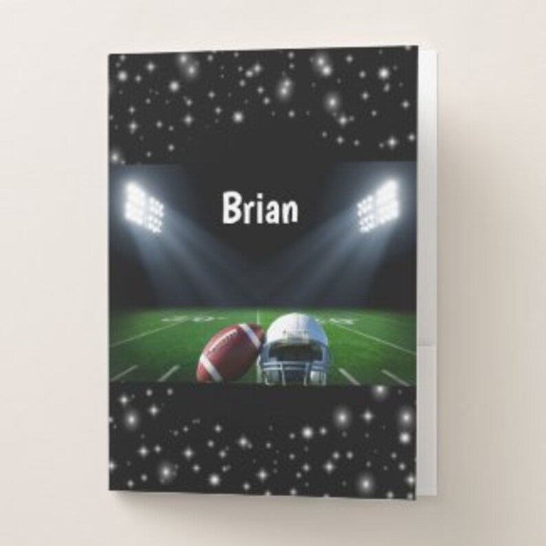 Personalized Kids Pocket Folder for School | Set of 5 Pocket Folders ...