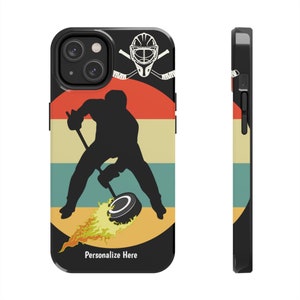 Personalized Hockey Tough Phone Casesholiday giftEaster Gift