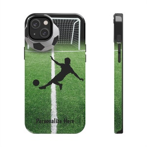 Personalized Soccer   Tough Phone Cases | Soccer player / Fan Iphone Case | Kids Gift idea. back to Schoolholiday giftEaster Gift
