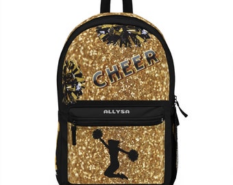 Personalized Cheerleaders Backpack, Crisply Printed, Lightweight  Made in the USAholiday giftEaster Gift