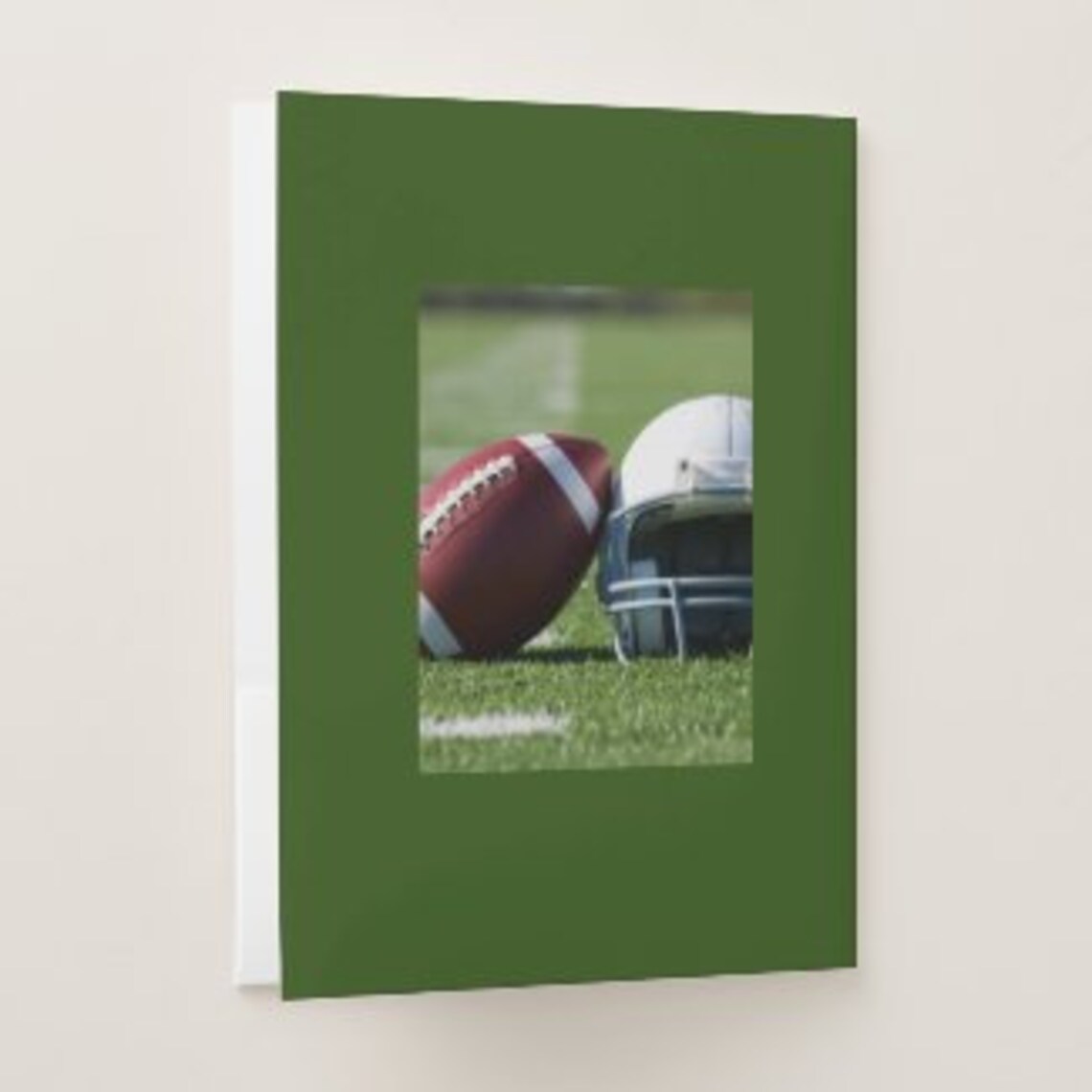 Personalized Football Pocket Folder | Set of 5, School Supplies - Etsy
