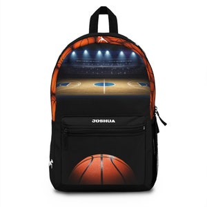 Personalized  Kids Basketball Backpack |Back to school  Graduation Birthday Gift for Boys | For Him |Crisply Printed | Lightweight |Durable