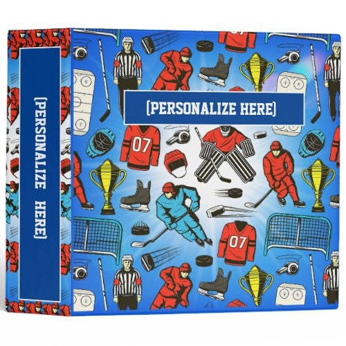 Personalized Hockey Card Binder - Etsy Personalized Hockey Card Binder - Etsy