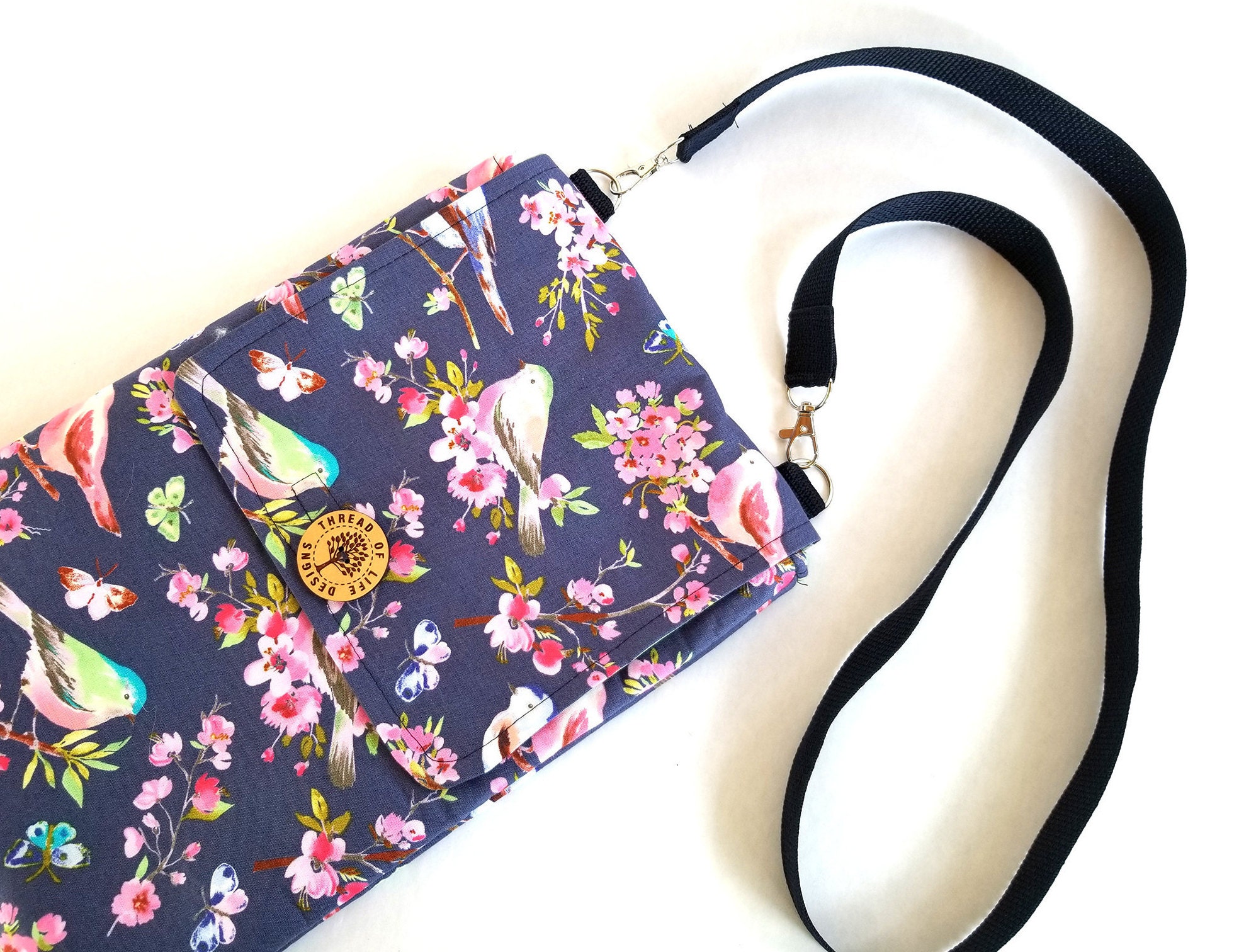 Tablet Bag Tablet Case Bird Kindle Bag ipad Bag Messenger Etsy