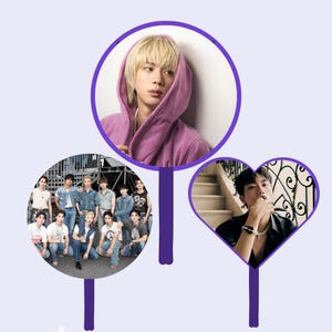 Niestandardowy Fan Picket | KPOP PICKET | Tłoczenie folią plastikową