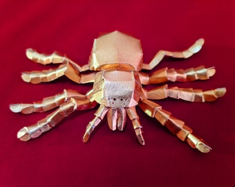 Tarantula DIY Papercraft Puzzle Cardstock Kit, Unique Gift