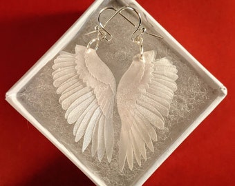 Handmade Bird Wing Earring Small Unique Gift