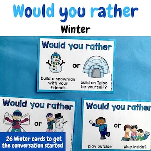Would you rather - Winter