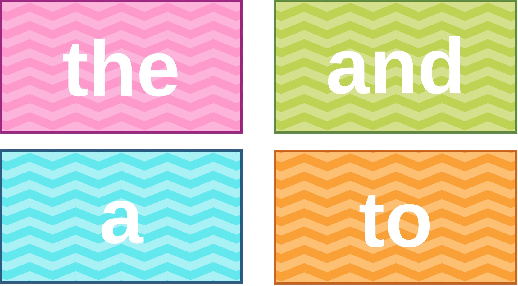 First 100 High Frequency Words Flashcards Etsy UK