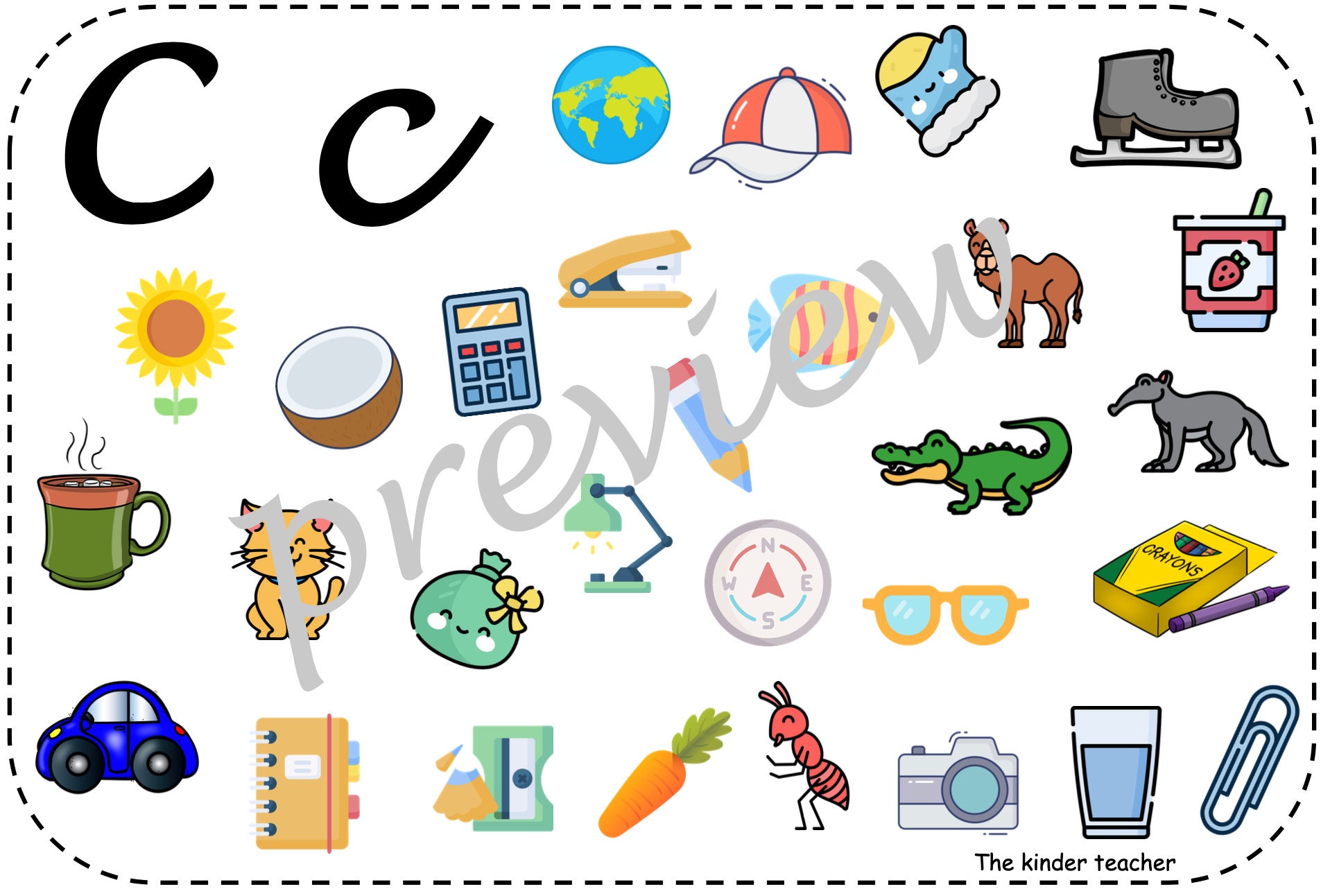Finding Sounds Beginning Sounds Mats - Find and Circle - Etsy