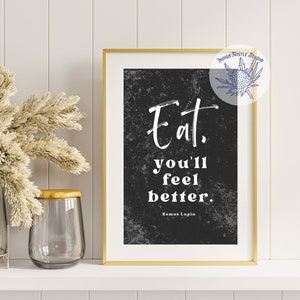 Pottery Decor, Kitchen Decor, Eat You&#39;ll Feel Better Sign, Eat Sign, Farmhouse Sign, Sage Green, Birthday Party, Nursery Decor, Funny Signs