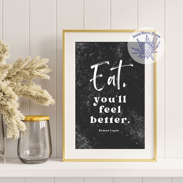 Pottery Decor, Kitchen Decor, Eat You'll Feel Better Sign, Eat Sign, Farmhouse Sign, Sage Green, Birthday Party, Nursery Decor, Funny Signs