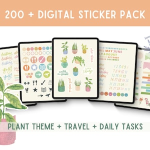 Digital Sticker Pack, Digital Planner Stickers, Goodnotes Stickers, iPad Stickers, Sticker Bundle Digital Stickers, Goodnotes Planner