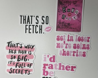 mean girls stickers etsy