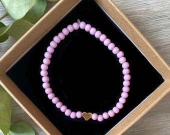 Armband mit Herz/Geschenkidee//personalisierbar/Valentinstag/Ostern/Muttertag