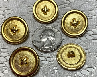6 Vintage Cast Metal Sunflower Buttons 34 Ligne - Etsy