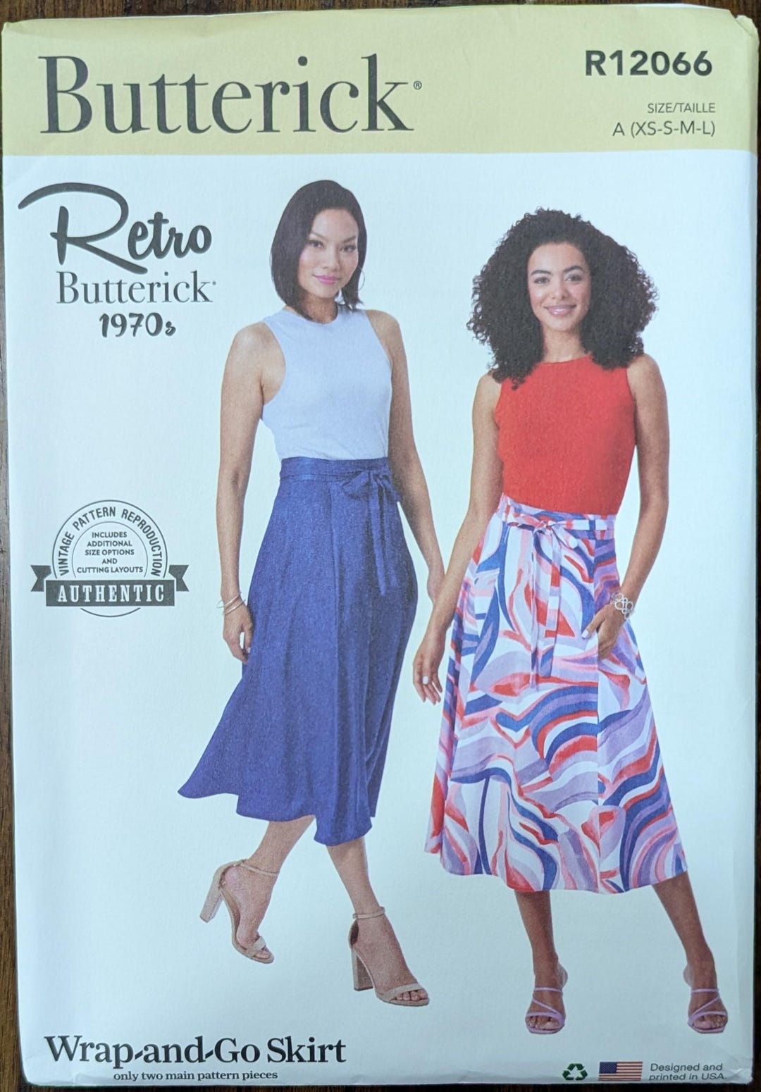 Uncut Butterick Sewing Pattern #R12066 for Misses and Misses' Plus Size ...