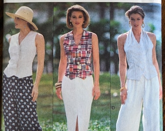 Naaipatroon Butterick Broek 6865, maat 32-48, Dui/En/Fr | Stoffen Hemmers