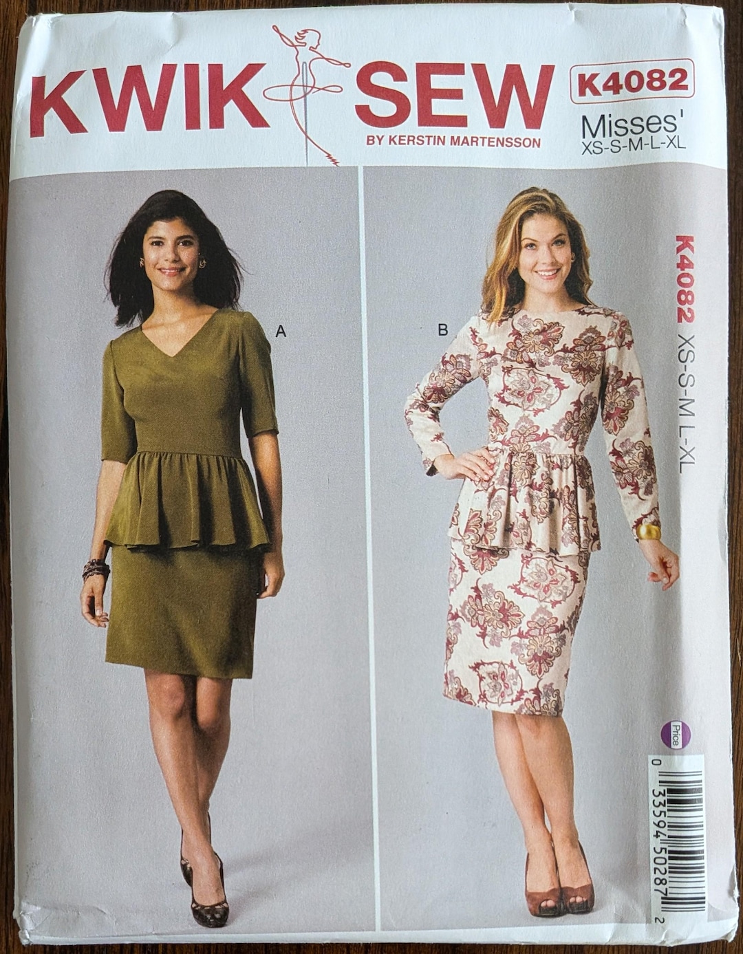 Uncut Kwik Sew Sewing Pattern #K4082 for Misses and Misses' Plus Size ...