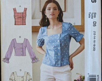 Burda Patron McCall's M7980, Patron De Couture, Modèle, Papier, Blanc, Divers Patrons Et Modèles De Couture Burda Patron McCall's M7980, Patron De Couture, Modèle, Papier, Blanc, Divers Patrons Et Modèles De Couture