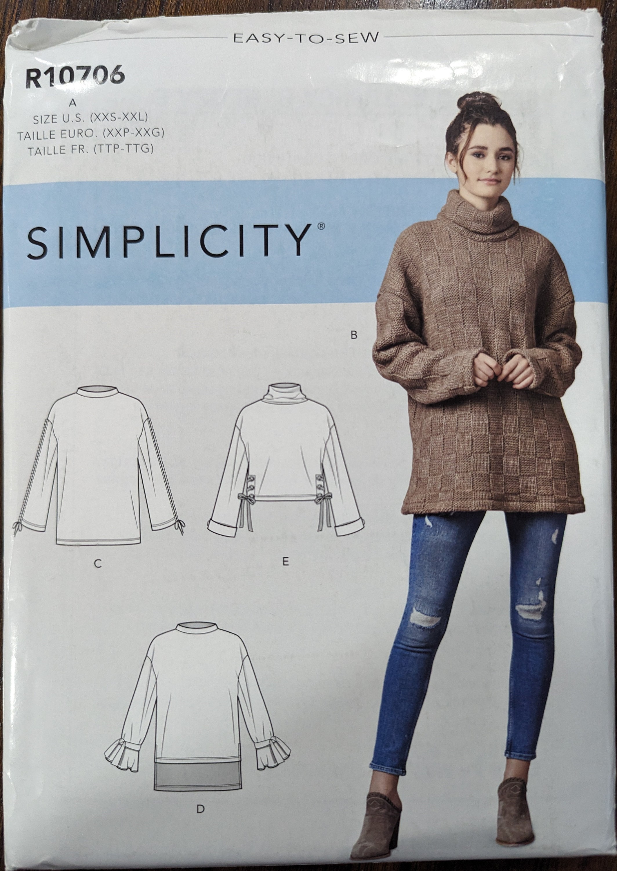 Simplicity R10706 Uncut Simplicity Sewing Pattern #R10748 or Pattern #R10706 for Misses ...