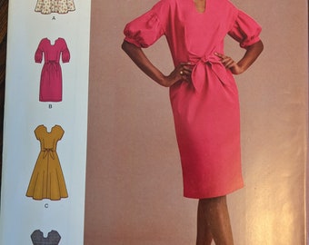 Uncut Simplicity Sewing Pattern #R10248 for Misses' Plus