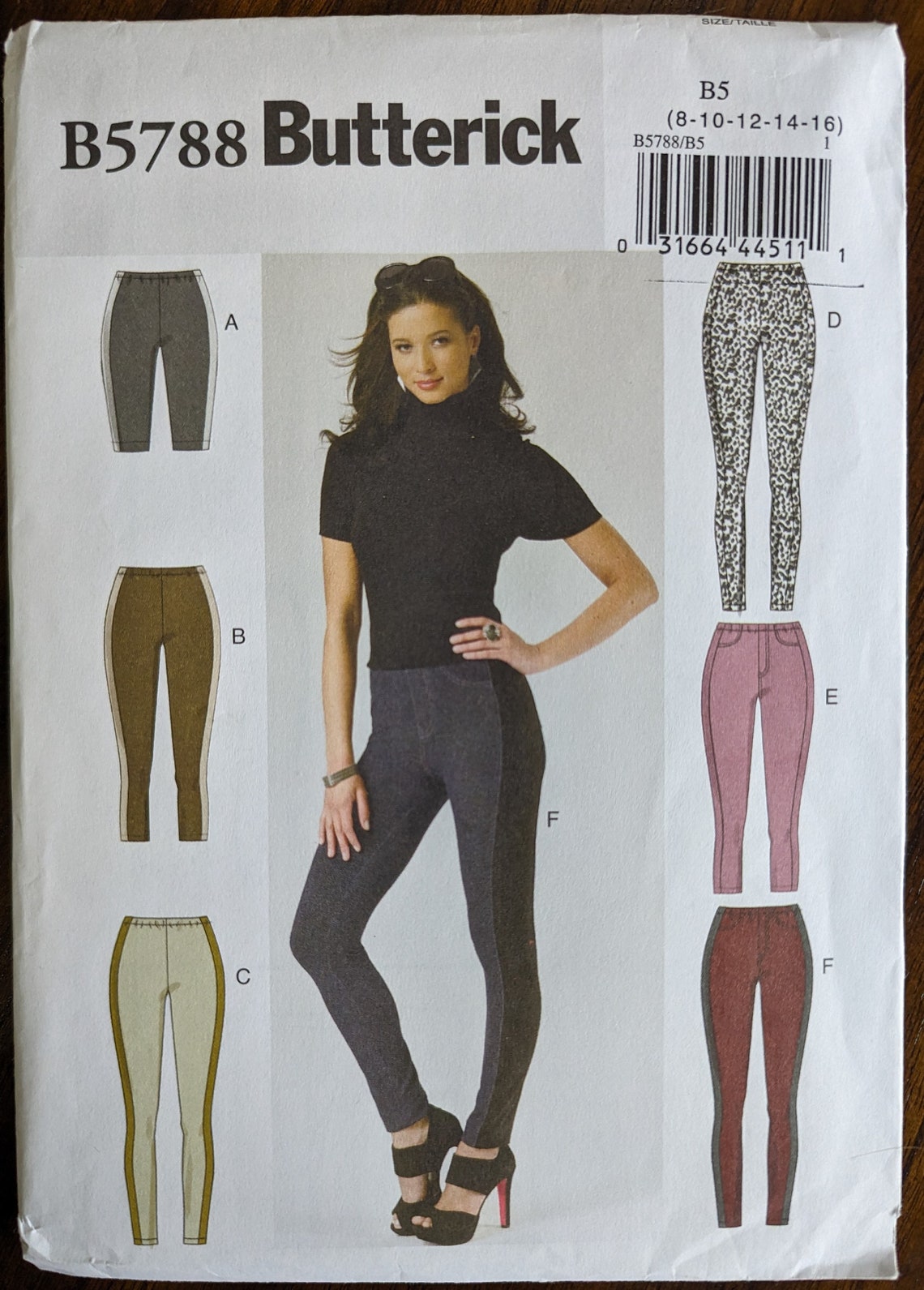 Uncut Butterick Sewing Pattern #B5788 for Misses and Misses' Plus Size ...