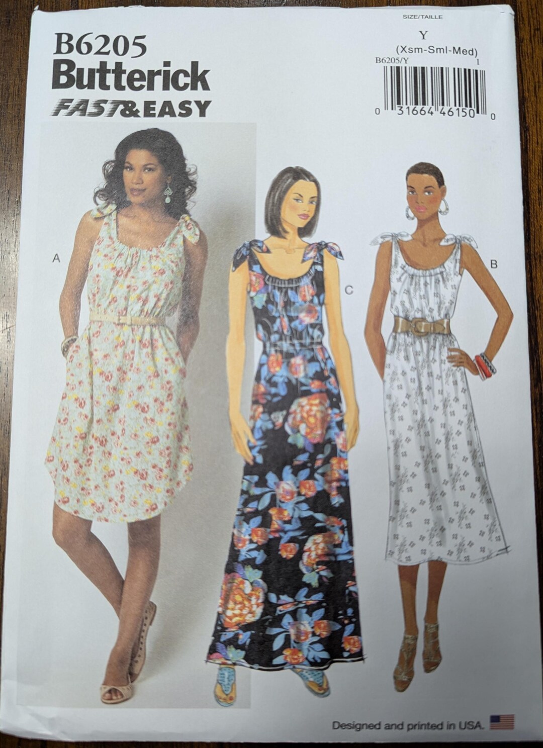 Uncut Butterick Sewing Pattern #B6205 for Misses & Misses' Plus Size ...