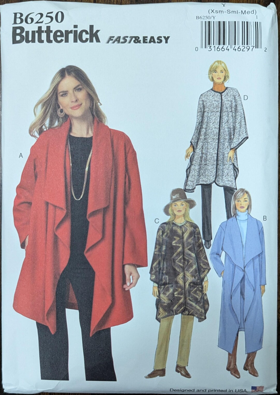 Uncut Butterick Sewing Pattern #B6250 for Misses and Misses' Plus Size ...