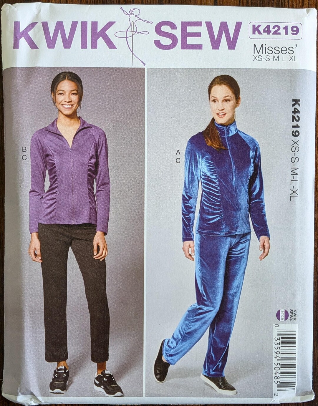 Uncut Kwik Sew Sewing Pattern #K4219 for Misses and Misses' Plus Size ...