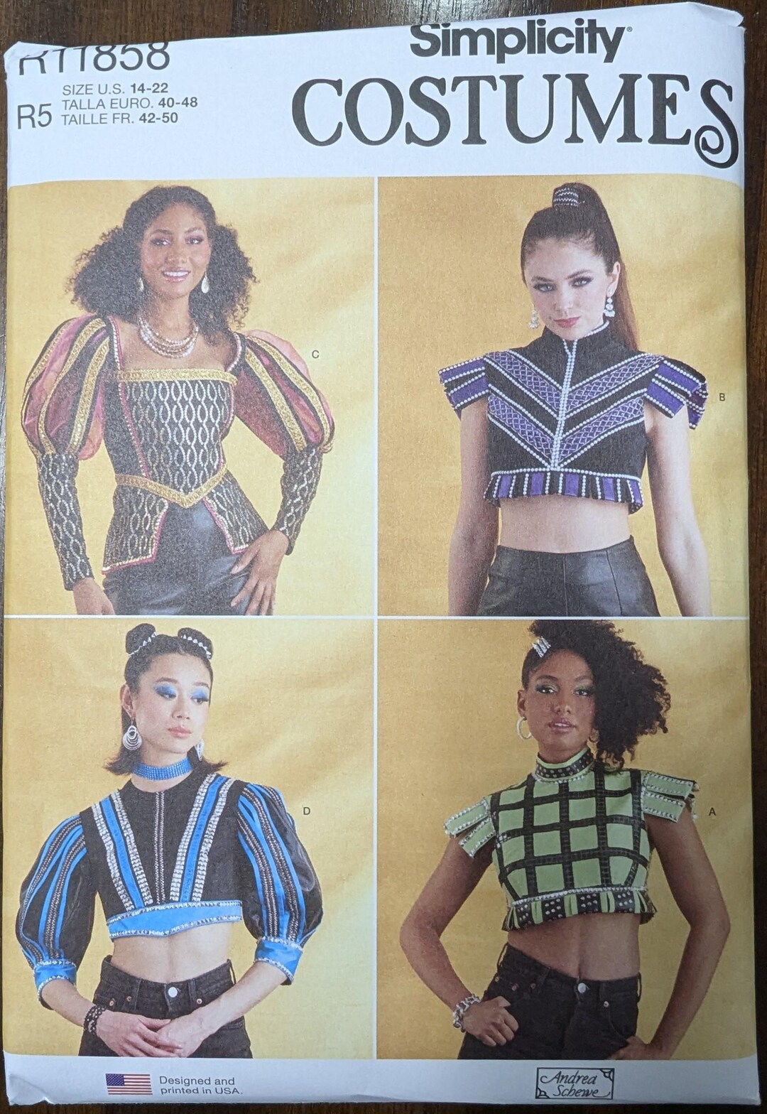 Simplicity R11858 Uncut Simplicity Sewing Pattern #R11858 or #R11603 for Misses and ...