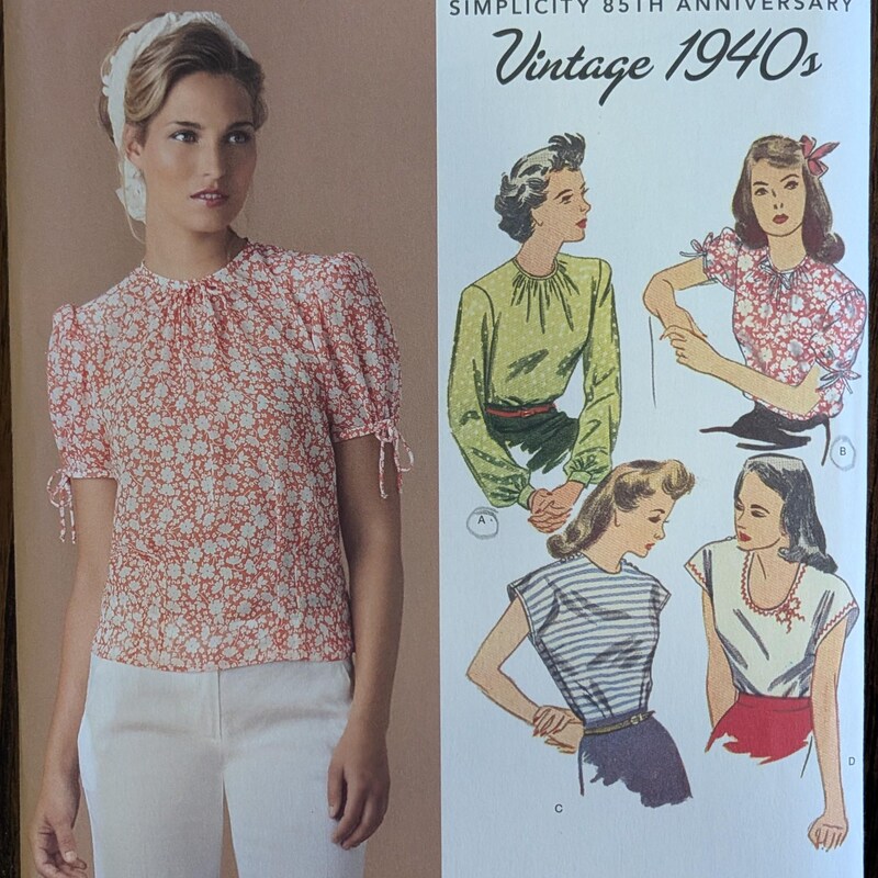 Simplicity Pattern 4089 1940s Simplicity Patterns - Etsy