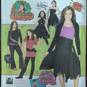 Uncut Simplicity Gretchen Collection Sewing Pattern #3665 for Girls' Knit Wardrobe. Sizes 7-16.