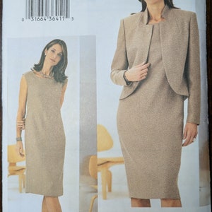 Uncut Vogue Sewing Pattern #7715 for Misses&#39; Jacket and Dress. Sizes 6-10.
