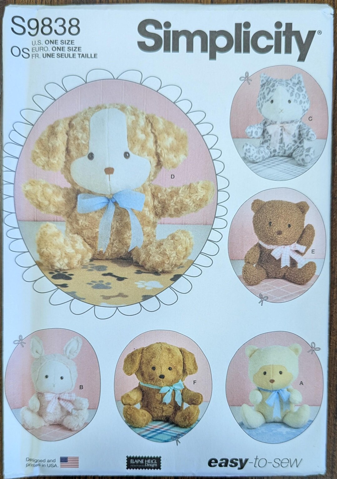 Uncut Simplicity Sewing Pattern #S9838 for 14