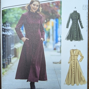 Uncut McCall&#39;s Sewing Pattern #M8156 for Misses and Misses&#39; Plus Size Coats. Sizes 6-14 and Sizes 16-24 Available.