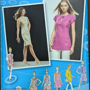 Simplicity 2706 Sewing Pattern Mini Dress or Tunic With Yoke