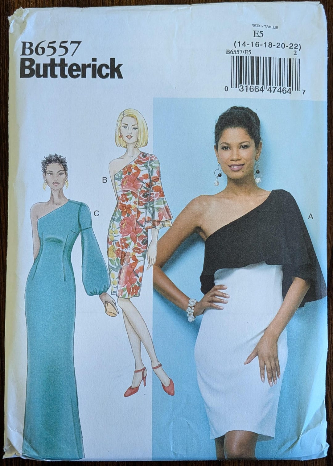 Uncut Butterick Sewing Pattern #B6557 for Misses and Misses' Plus Size ...