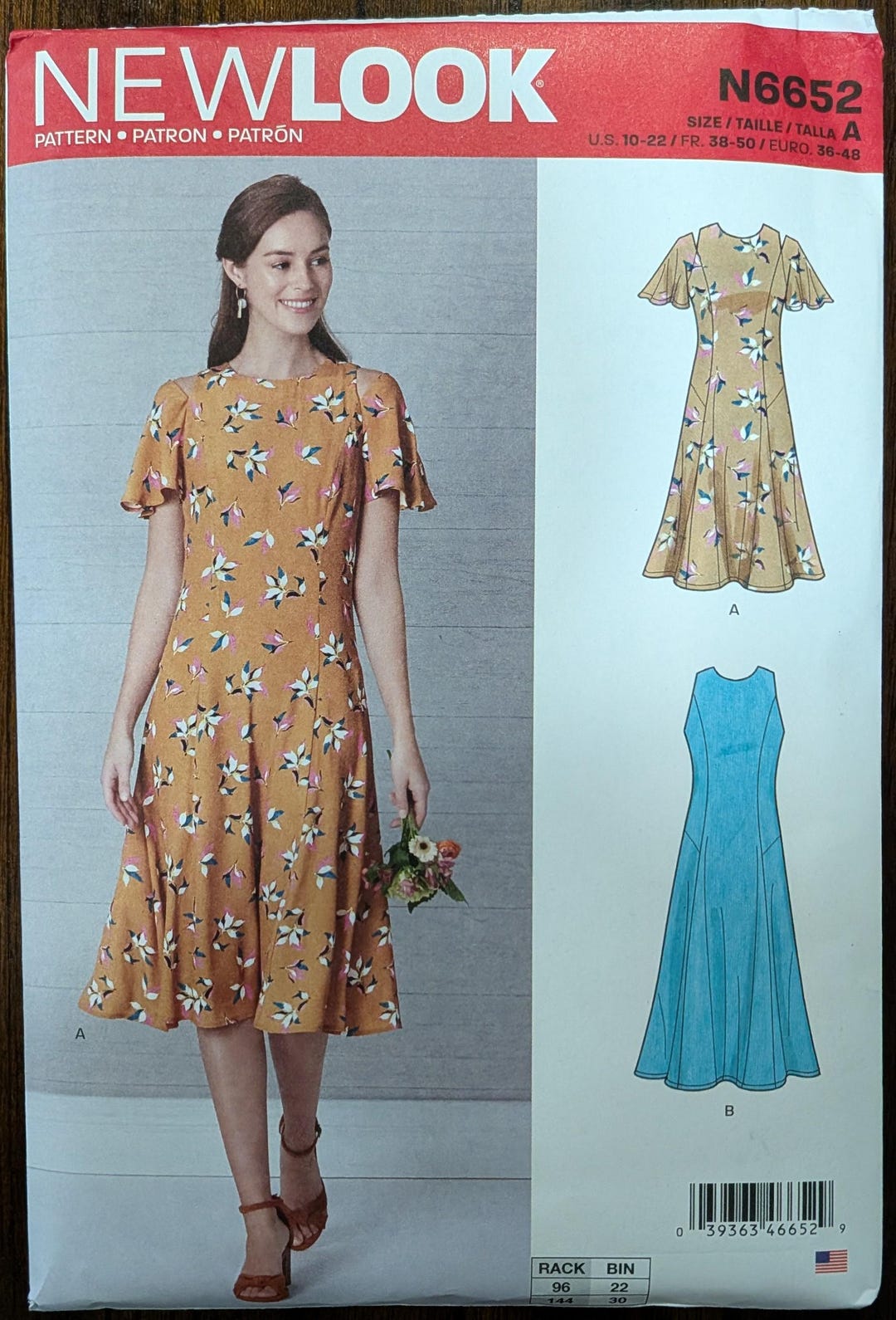 Uncut New Look Sewing Pattern #N6652 for Misses and Misses' Plus Size ...