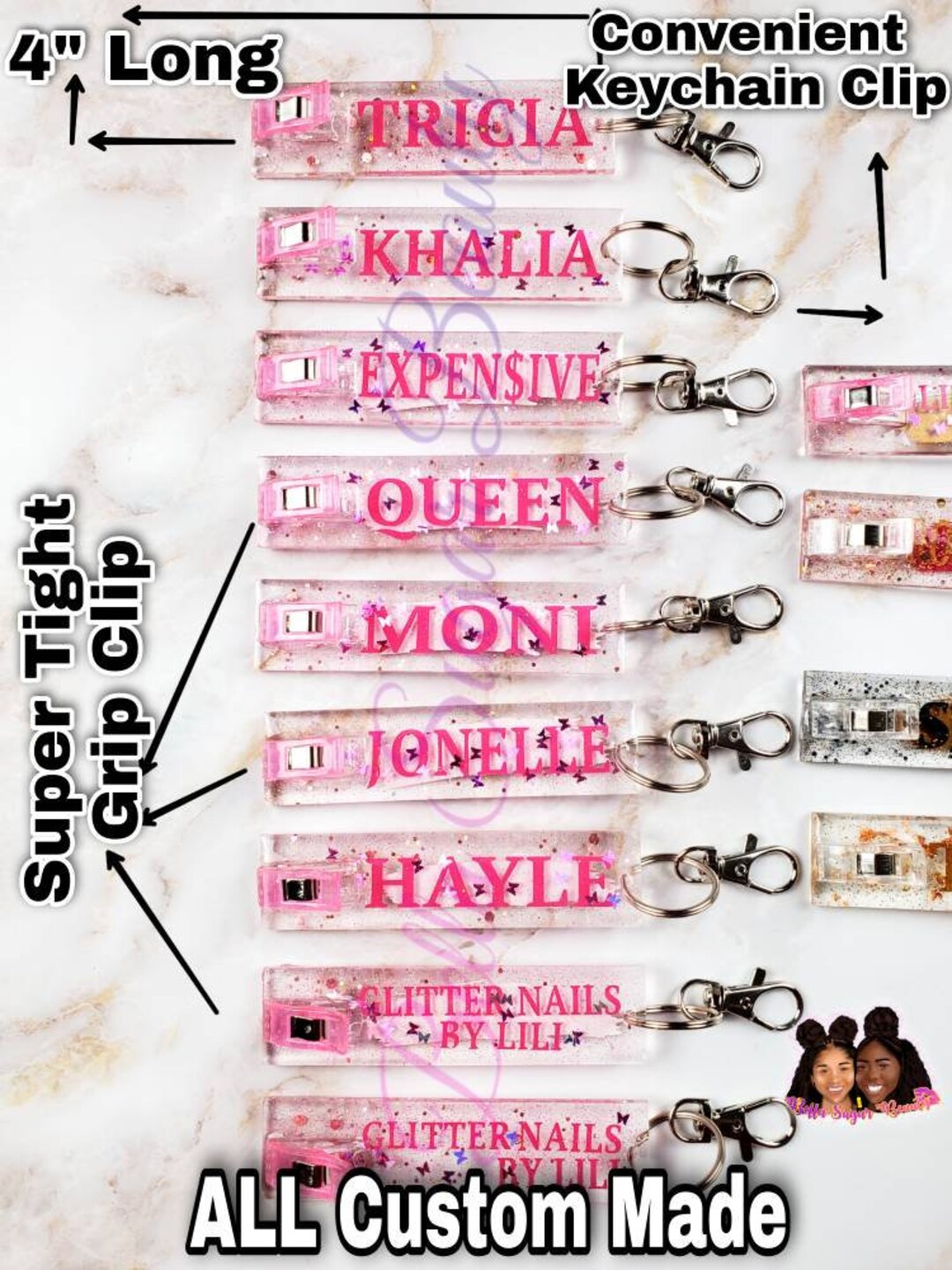 Credit Debit Card Keychain Holders Etsy UK