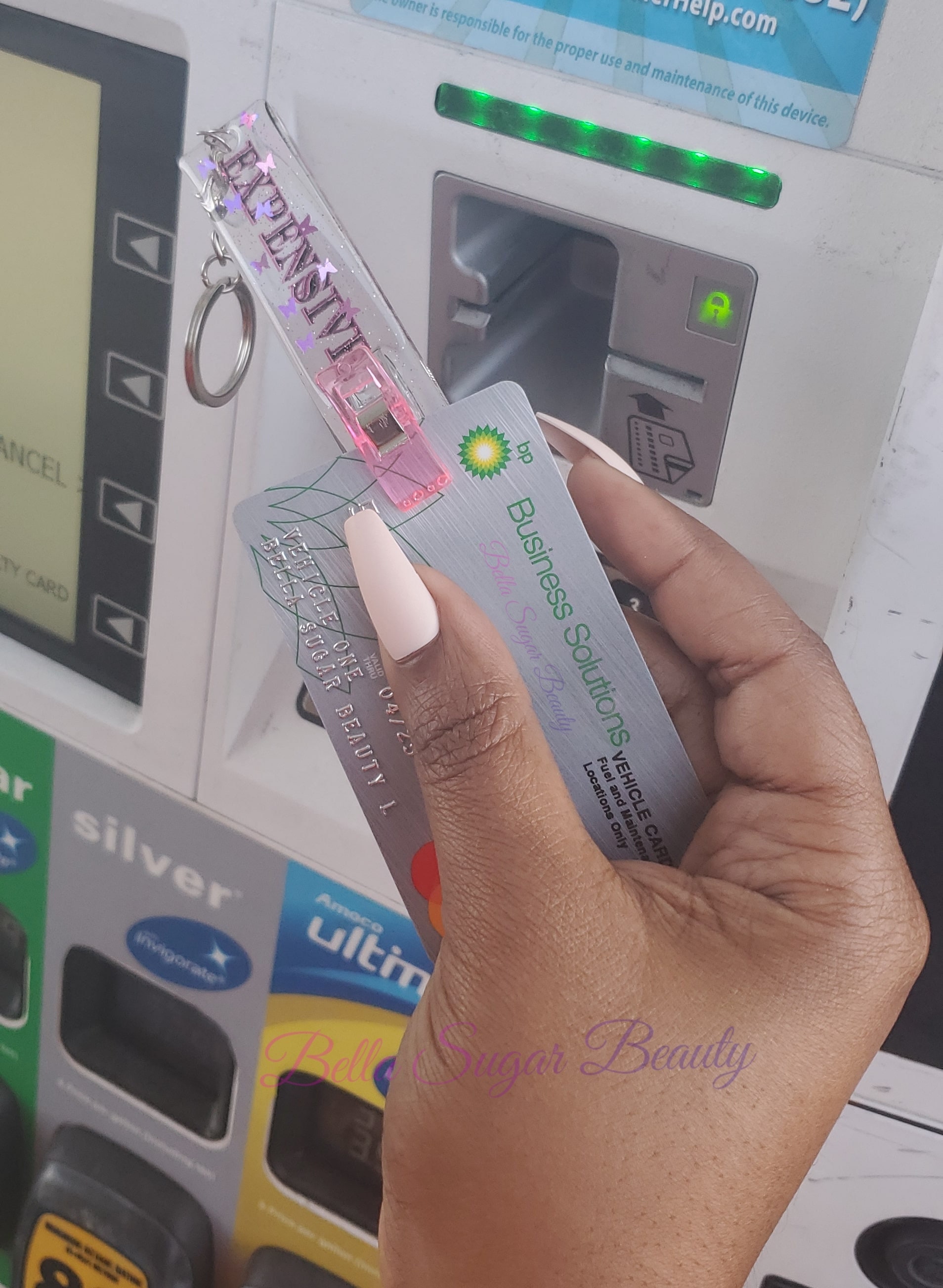 Credit Debit Card Keychain Holders Etsy UK