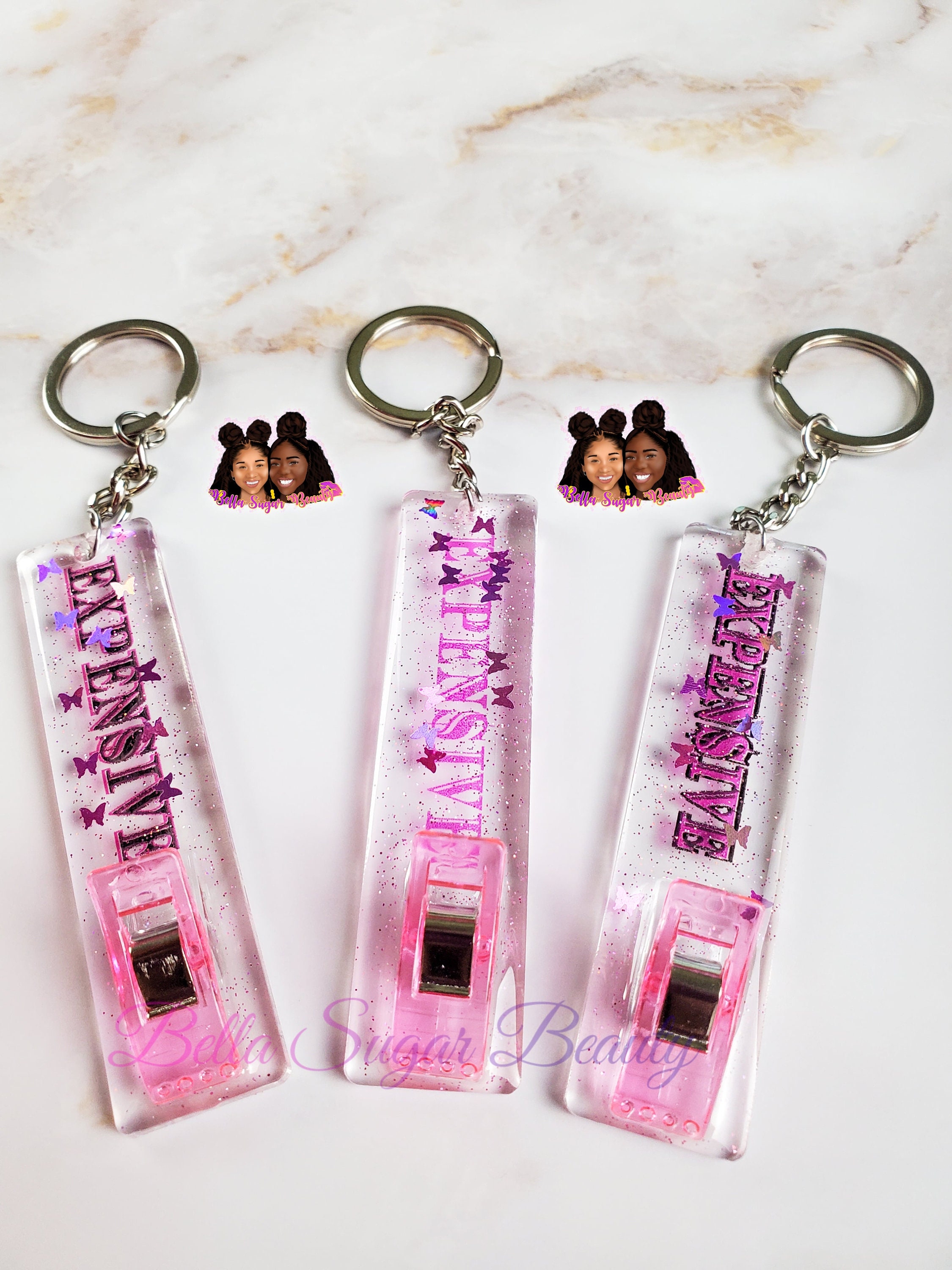 Credit Debit Card Keychain Holders Etsy UK