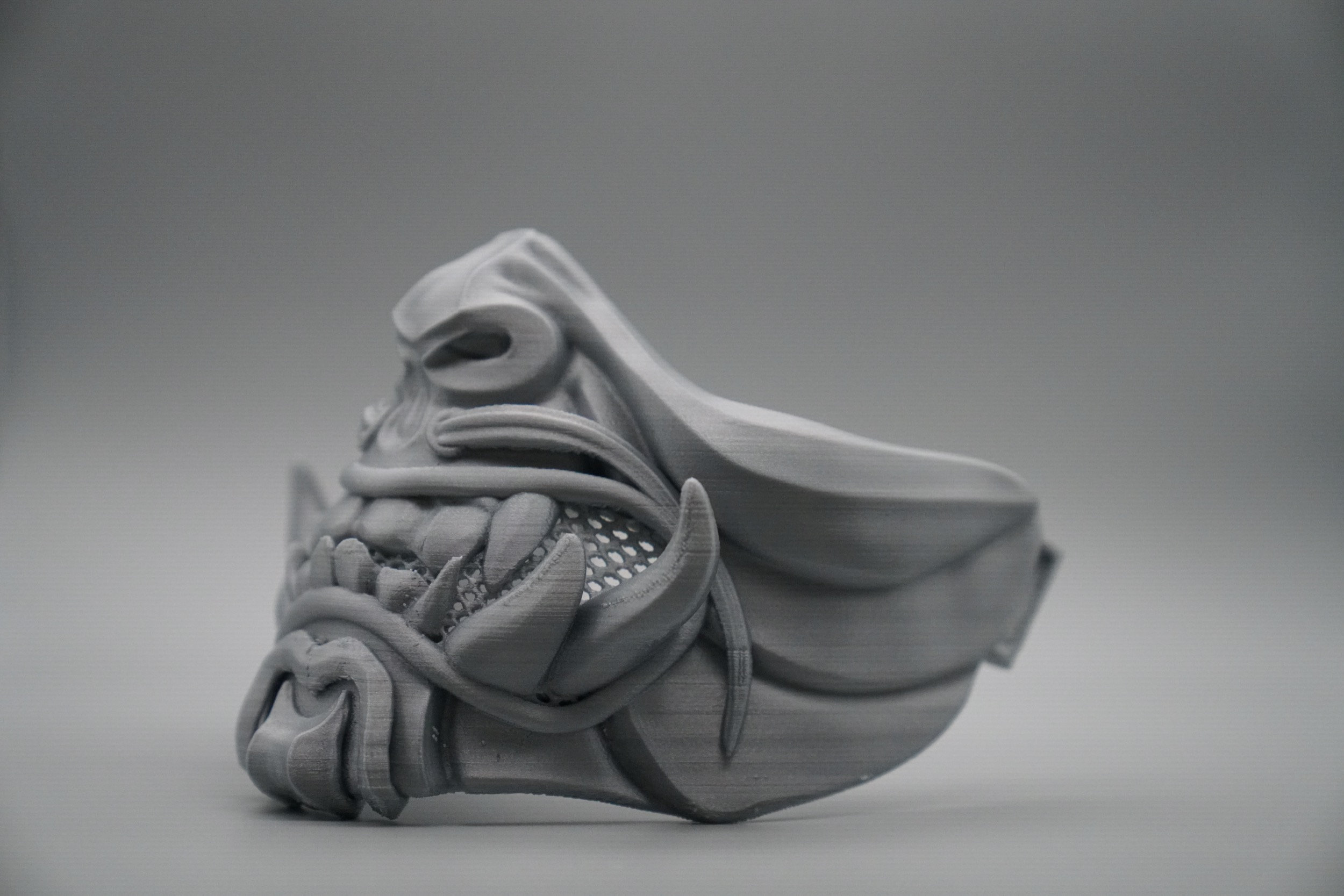 Samurai menyoroi Mask by Wekster Etsy UK