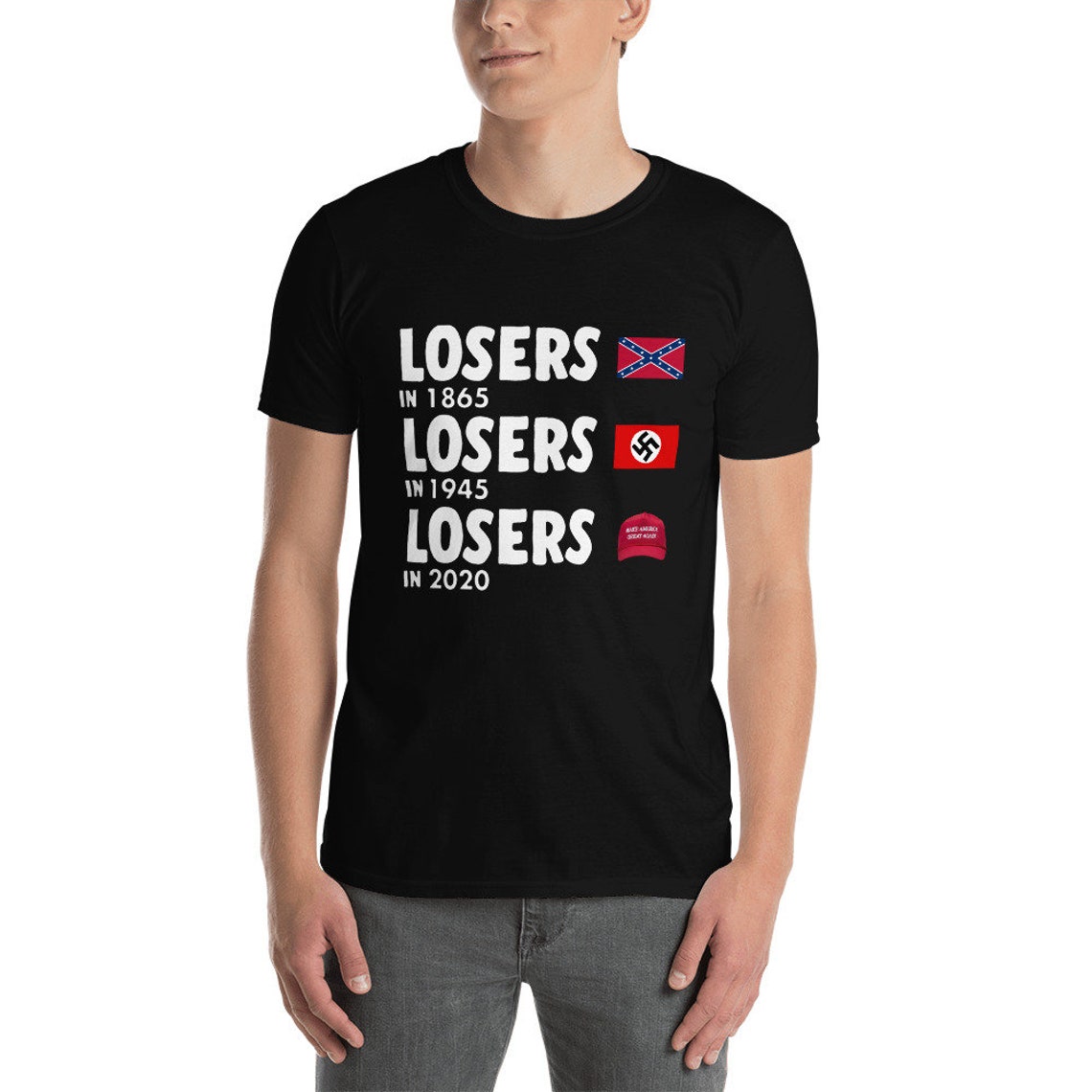 losers in 1865 losers in 1945 losers in 2020 shirt